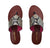 ONLY SIZE 9 AVAILABLE. Genuine Python Flat Thong Sandals